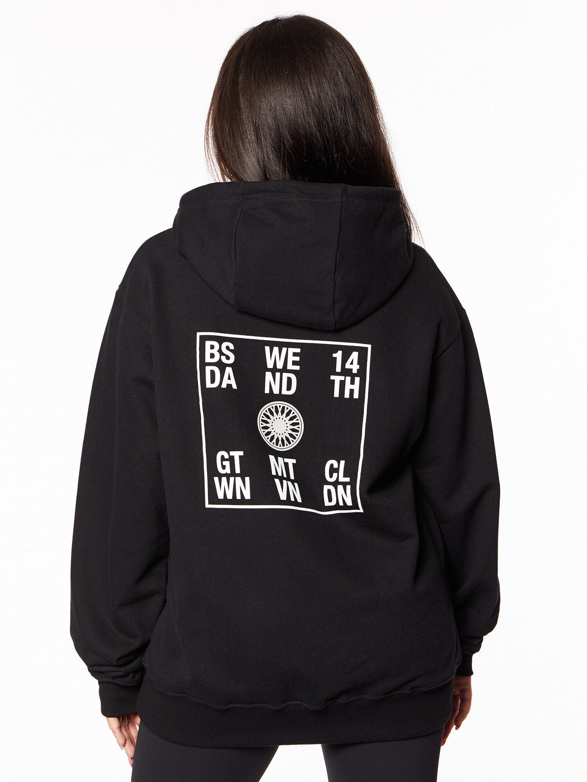 BLACK KINGSLEY HOODIE