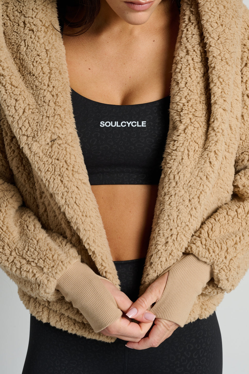 Cropped Teddy Lounger