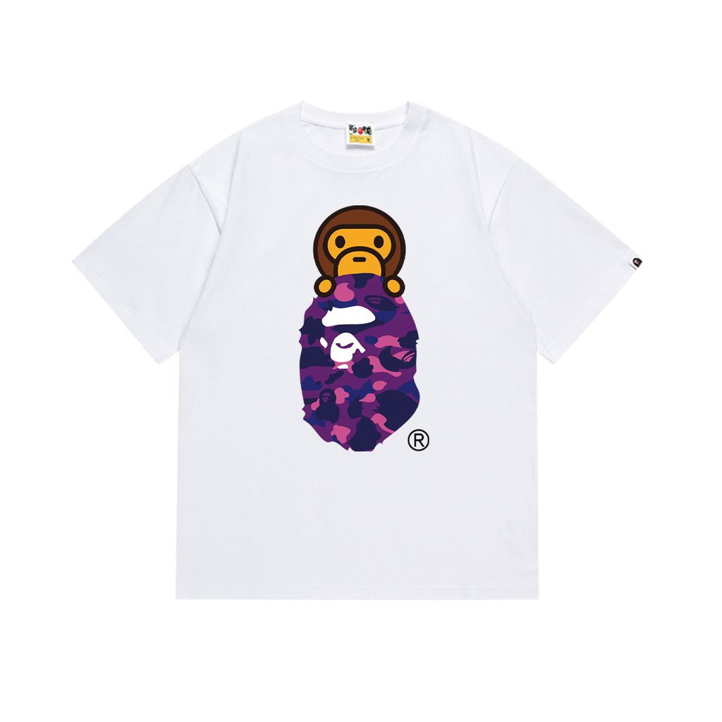 BAPE Camo Ape-Head Graphic T-Shirt