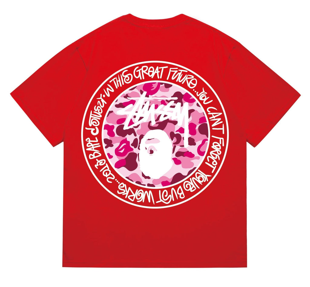 BAPE Light Circular Graphic Short-Sleeve T-Shirt