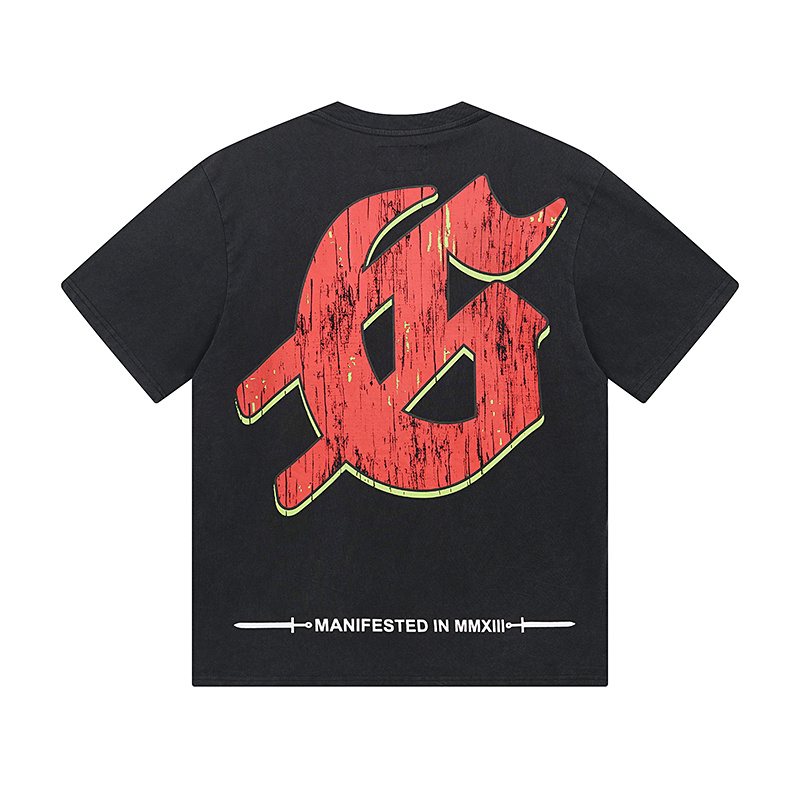 Godspeed Dog & Moon Graphic Washed T-Shirt