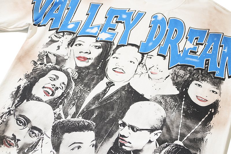 VALE USA Washed Dream Graphic T-Shirt