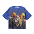 BKYS Revival Clown Balloon Rhinestone Graphic T-Shirt