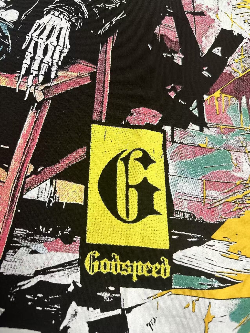 Godspeed Skeleton Graphic T-Shirt