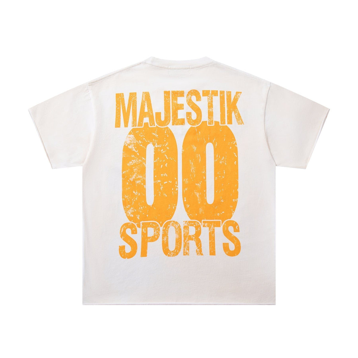 MAJESTIK Bulldog Football Graphic Short-Sleeve T-Shirt - White