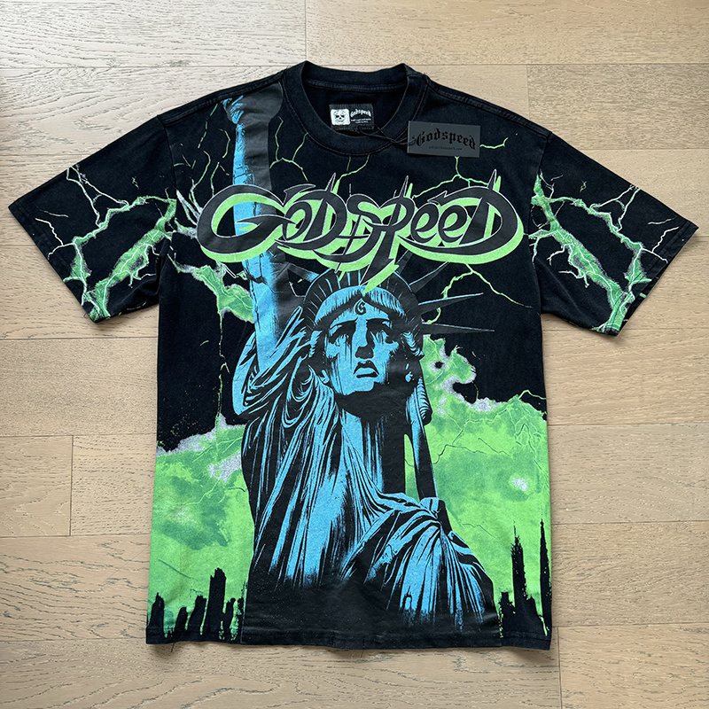 Godspeed Out of Many One Graphic T-Shirt