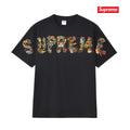 Supreme Floral Wordmark Short-Sleeve T-Shirt