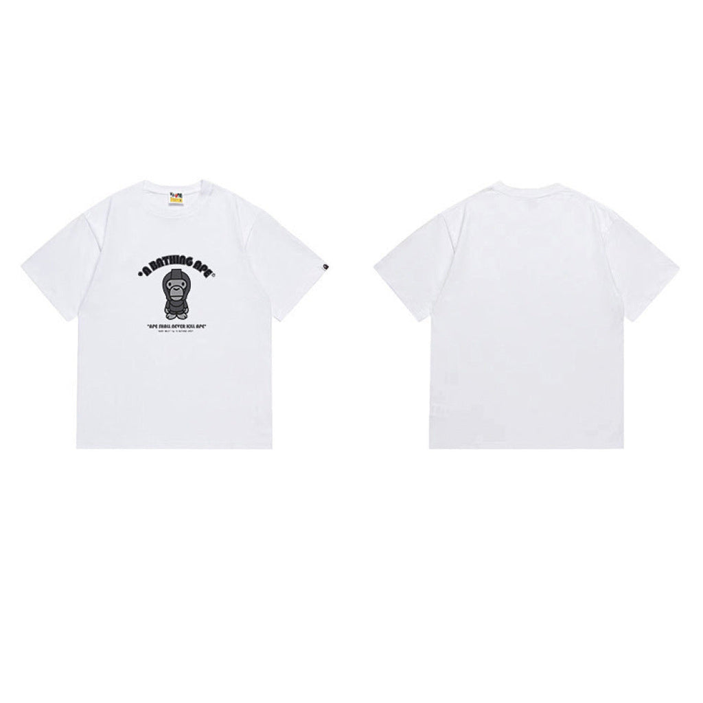 BAPE Ape Head Graphic Streetwear T-Shirt