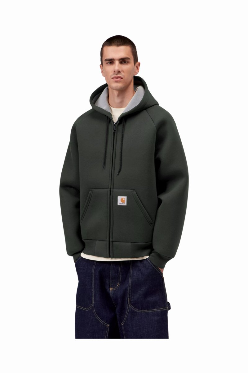 CARHARTT WIP CAR-LUX HOODED JACKET Raven