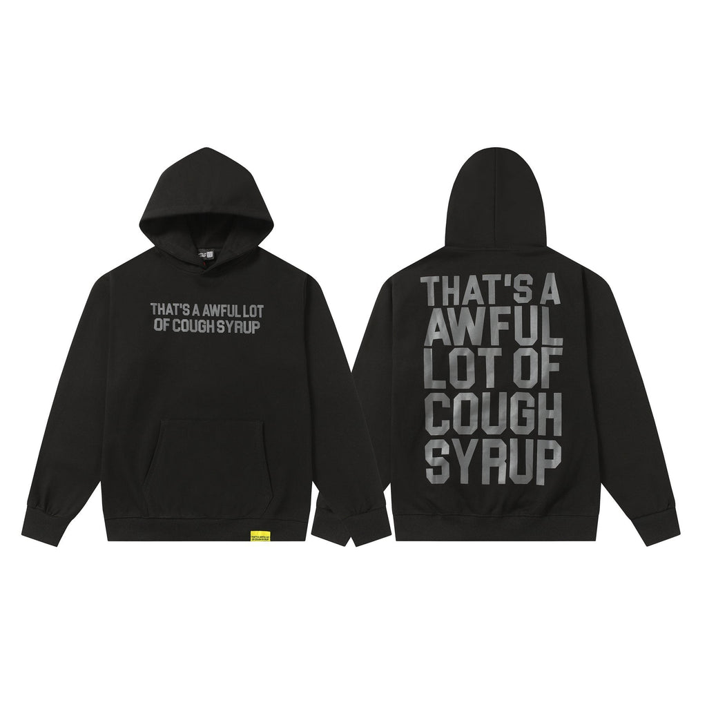 THAT'S A AWFUL LOT OF COUGH SYRUP Angel Tears Graphic Hoodie