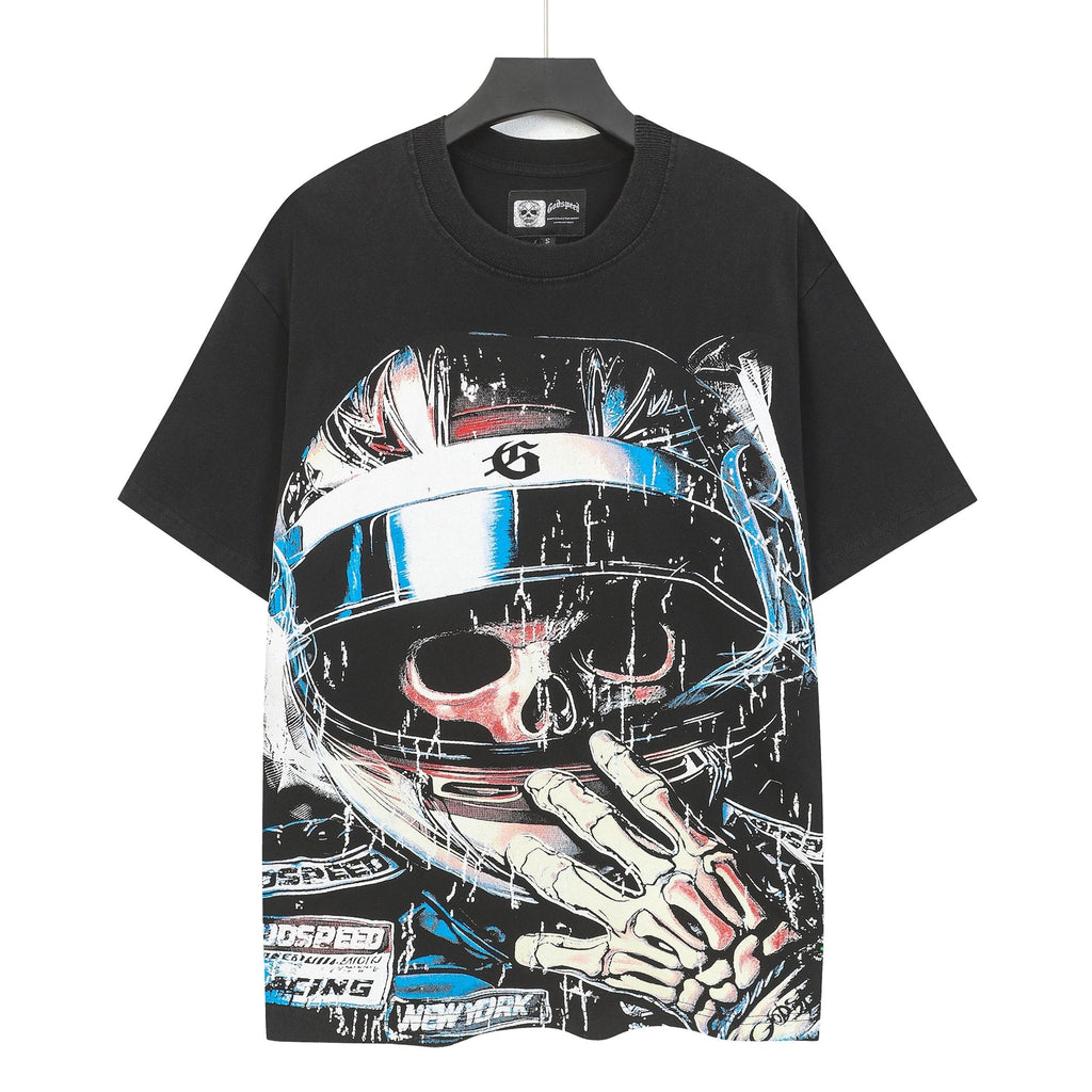 Godspeed Racing Skull Graphic T-Shirt