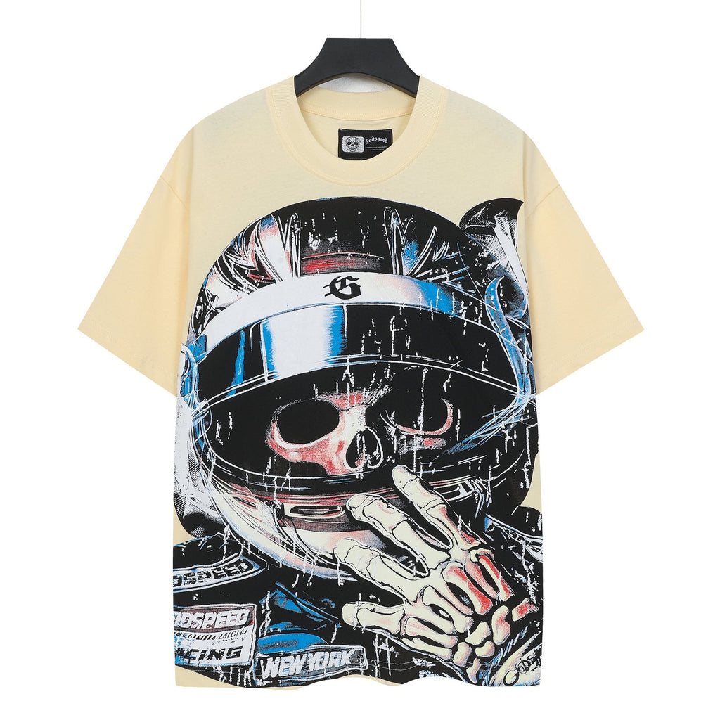 Godspeed Racing Skull Graphic T-Shirt