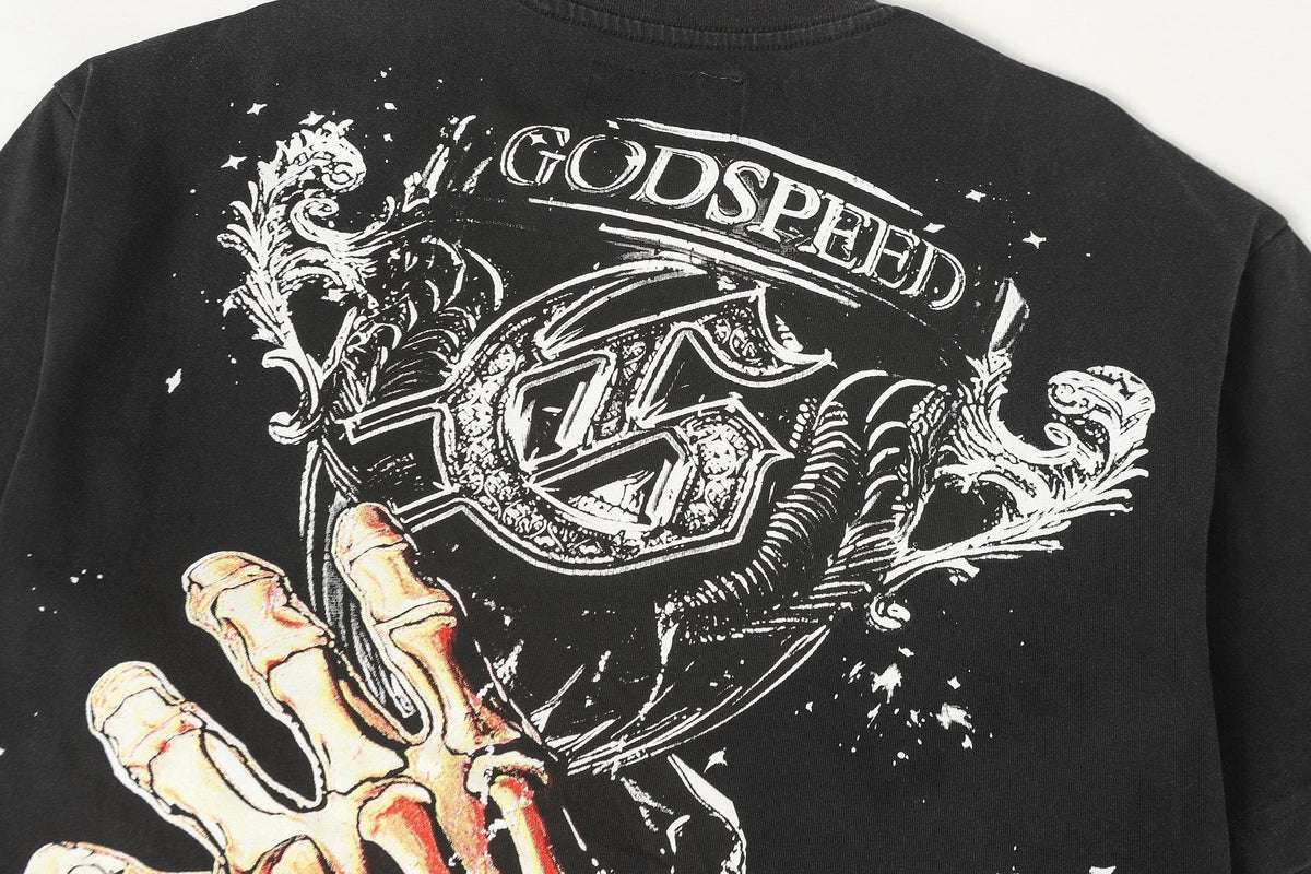 Godspeed Racing Skull Graphic T-Shirt