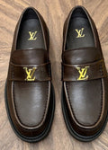 Louis Vuitton Men's Dark Brown Lug Sole Loafers