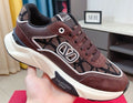 Valentino Patterned Panel Sneakers