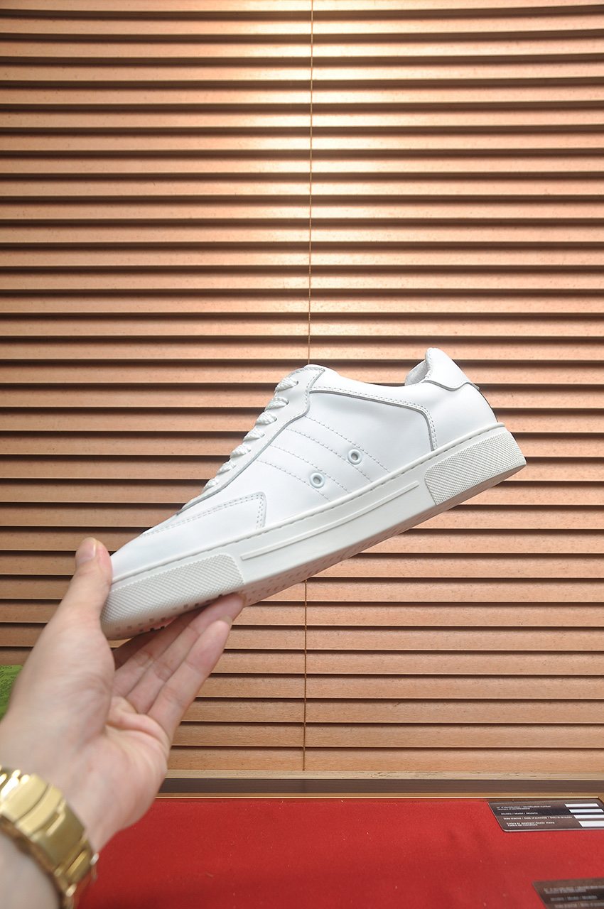 Gucci Web Stripe Low-Top Sneakers