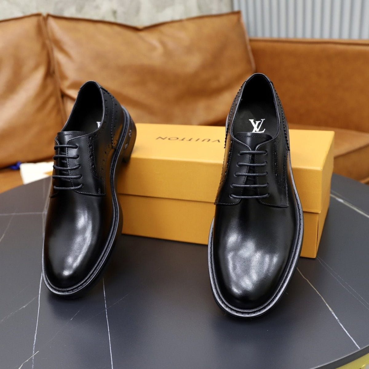 Louis Vuitton Men's Lace-Up Dress Shoes