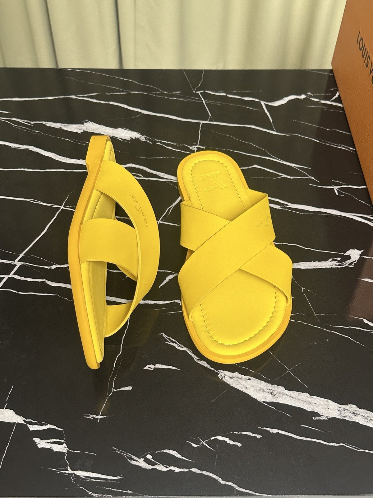 Louis Vuitton Men's Crossover Slide Sandals
