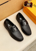 Louis Vuitton Textured Hardware Loafers
