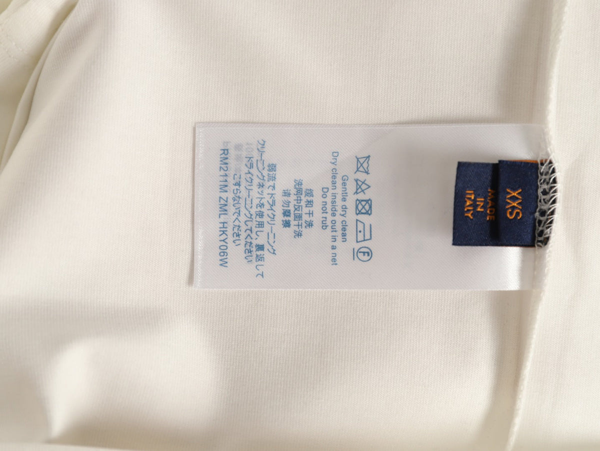 Louis Vuitton Ice-Blue LV Graphic T-Shirt - Off-White
