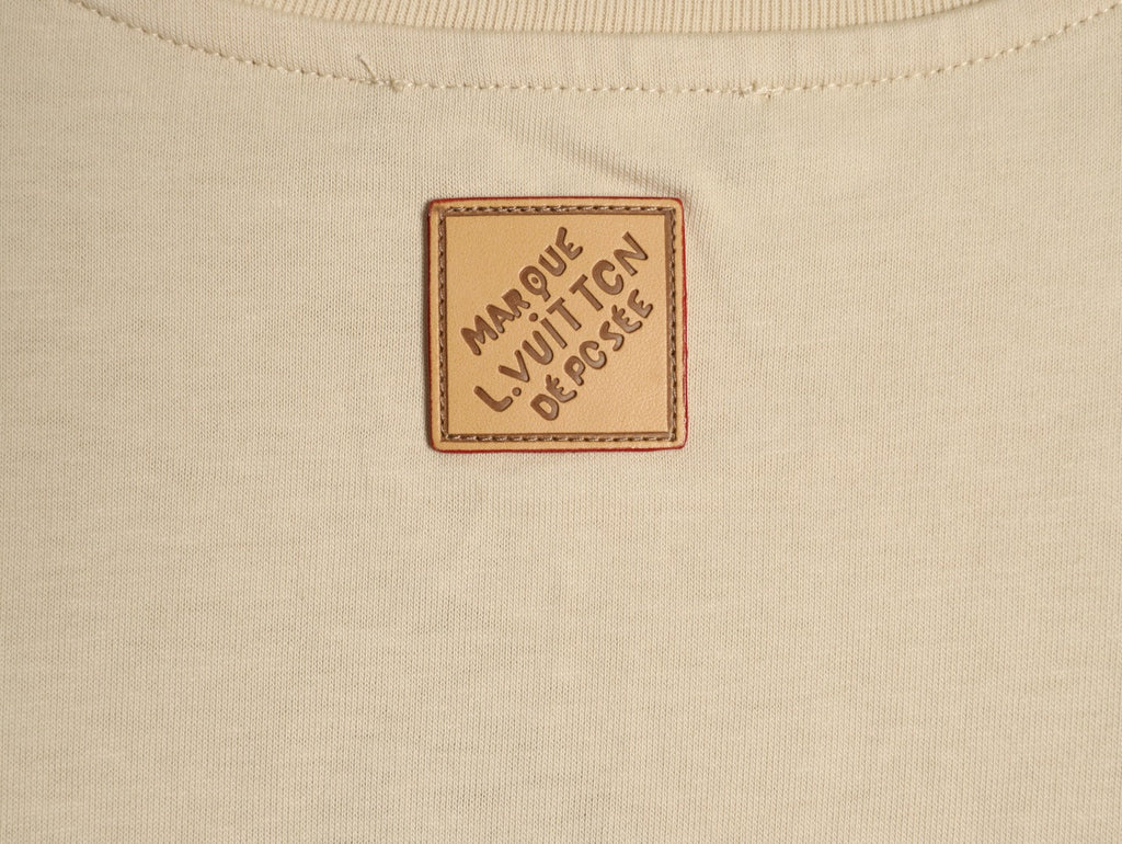 Louis Vuitton L.V.M. Lettering T-Shirt - Beige